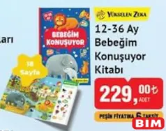 YÜKSELEN ZEKA 12-36 AY BEBEĞİM KONUŞUYOR KİTABI